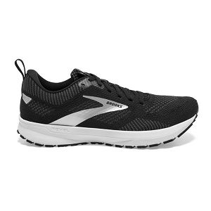 Brooks Revel 5 Womens Road Running Shoes Black/White | USA-KWA369014